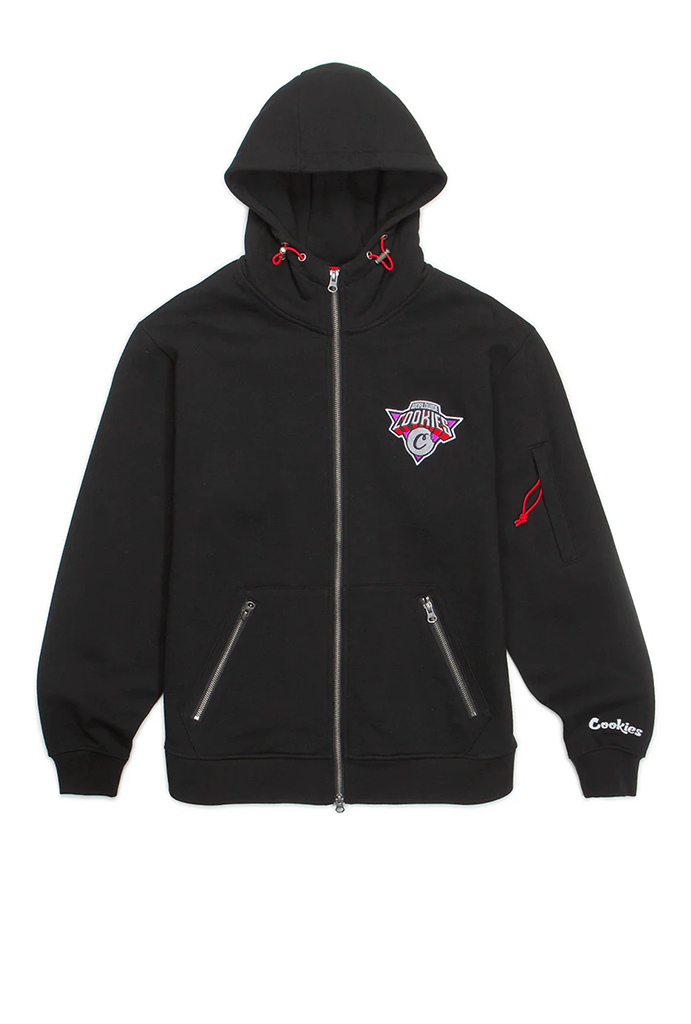 Cookies Full Clip Zip Fleece Hoodie – Mainland Skate & Surf