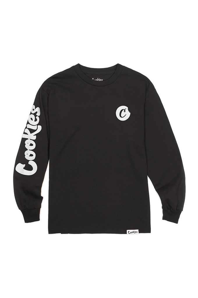 Cookies C Bite Logo Long Sleeve Tee – Mainland Skate & Surf