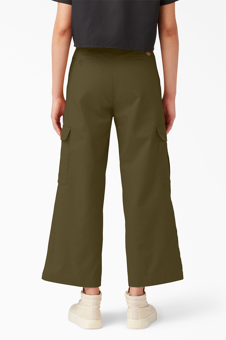 Dickies Women's Twill Crop Cargo Pants