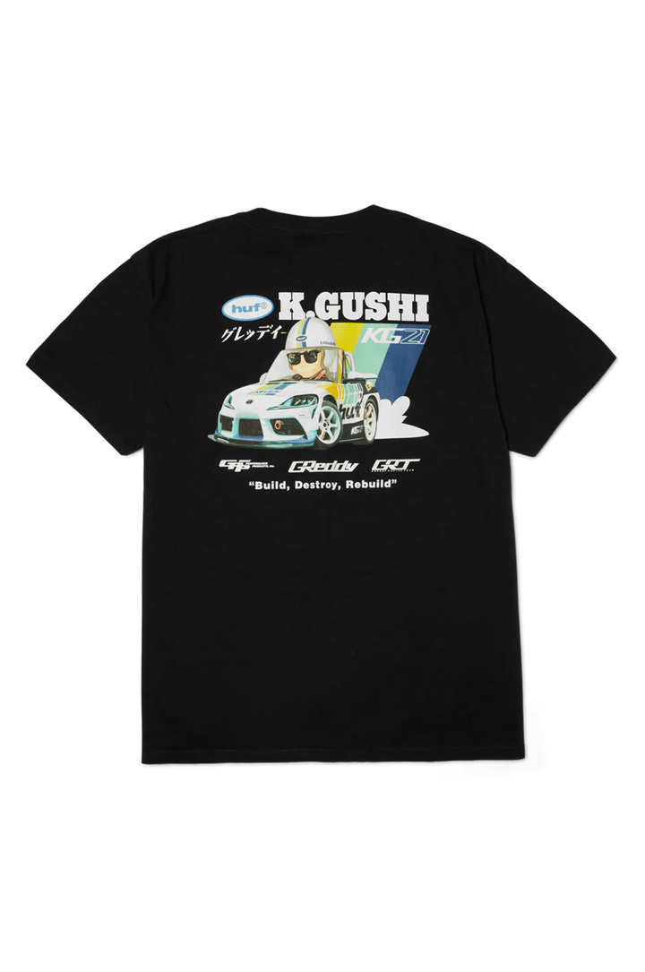 HUF x GReddy Gushi Tee