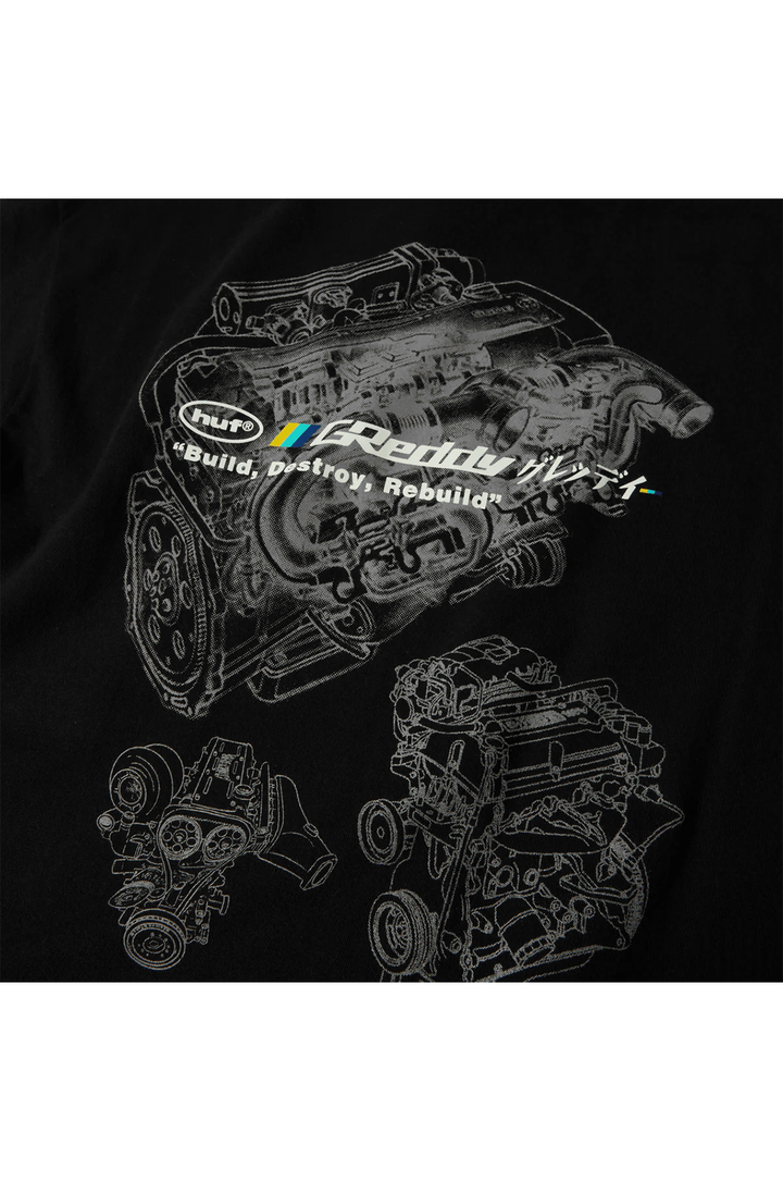 HUF x GReddy Motors Tee