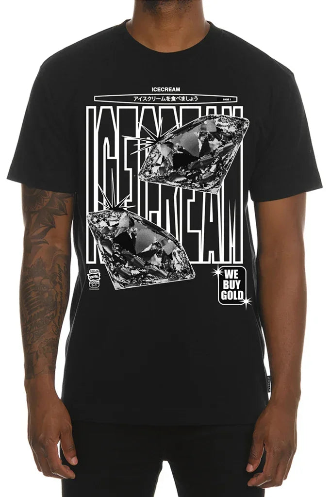 Icecream Big Rocks SS Tee – Mainland Skate & Surf