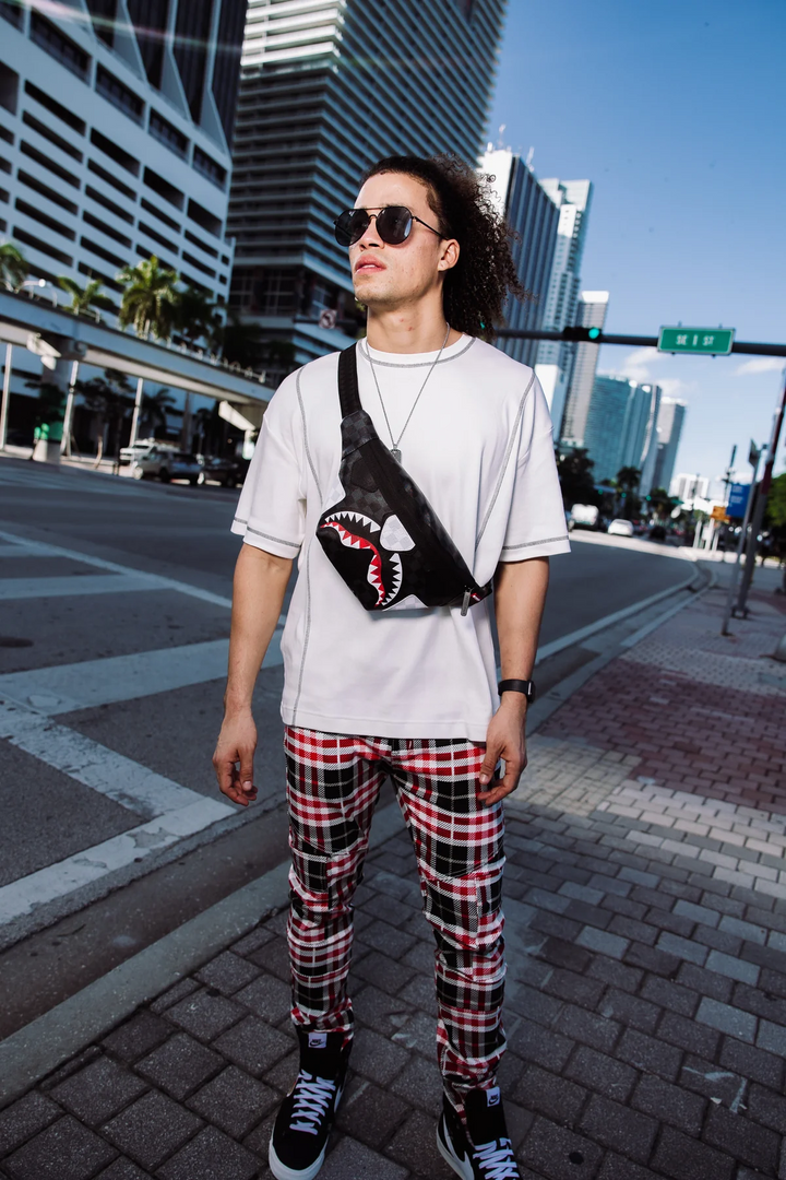 Sprayground Triple Decker Crossbody Bag