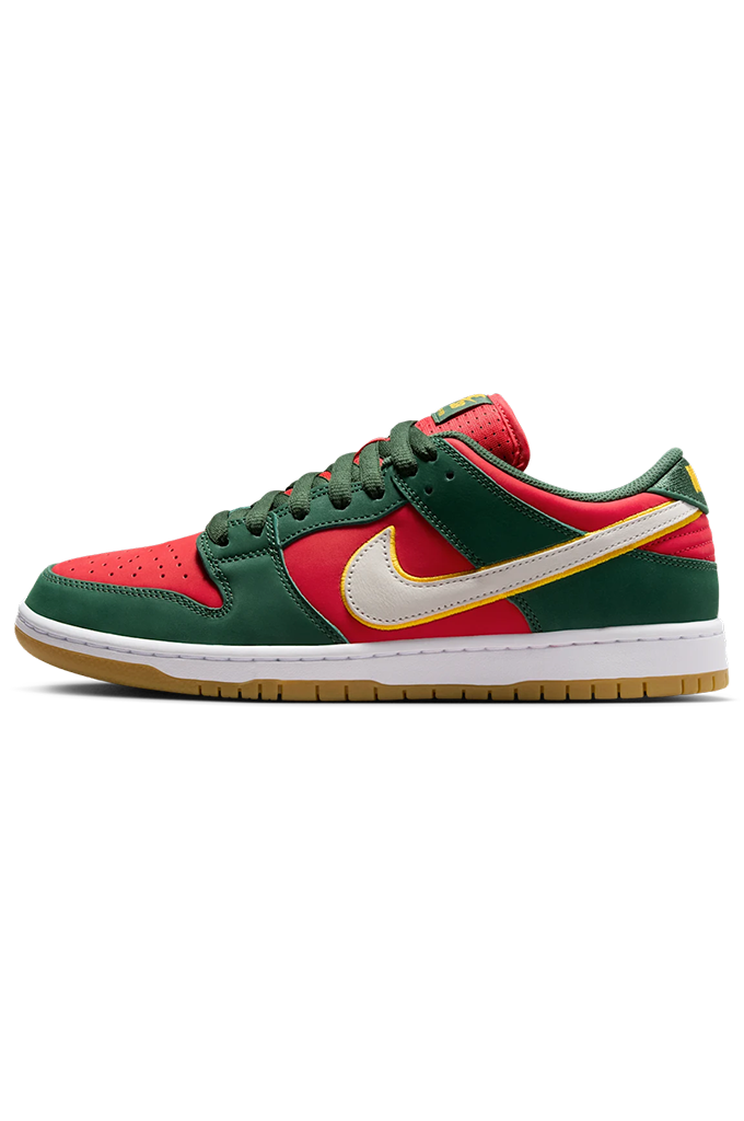 Nike SB Dunk Low Pro PRM 'Fir And Fire Red' Skate Shoes Nike SB Dunk Low Pro PRM 'Fir And Fire Red' Skate Shoes