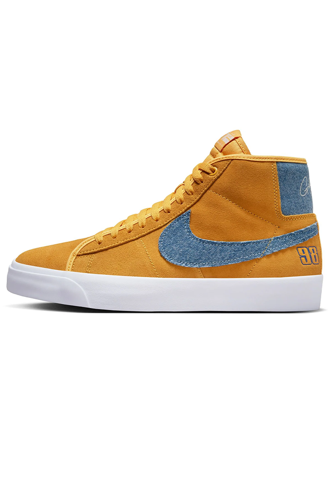 Nike SB Zoom Blazer Mid Pro GT University Gold Game Royal 9.5