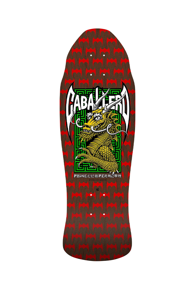 Powell Peralta Steve Caballero Street Reissue Skateboard Deck 9.62"