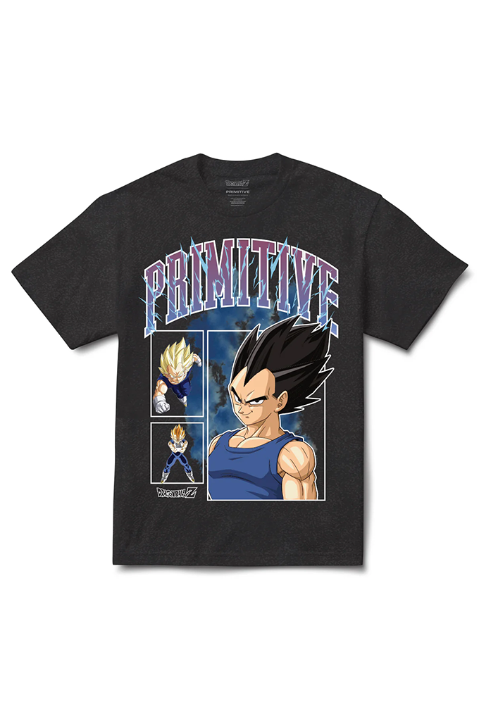 Primitive x Dragon Ball Z Vegeta Levels II Heavyweight Oversized
