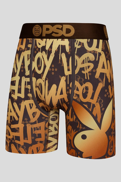 PSD Playboy Graffiti Luxe Boxer Brief Underwear