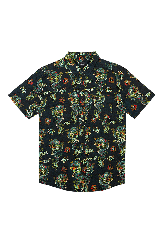 RVCA Neon Dragon Short Sleeve Shirt – Mainland Skate Surf