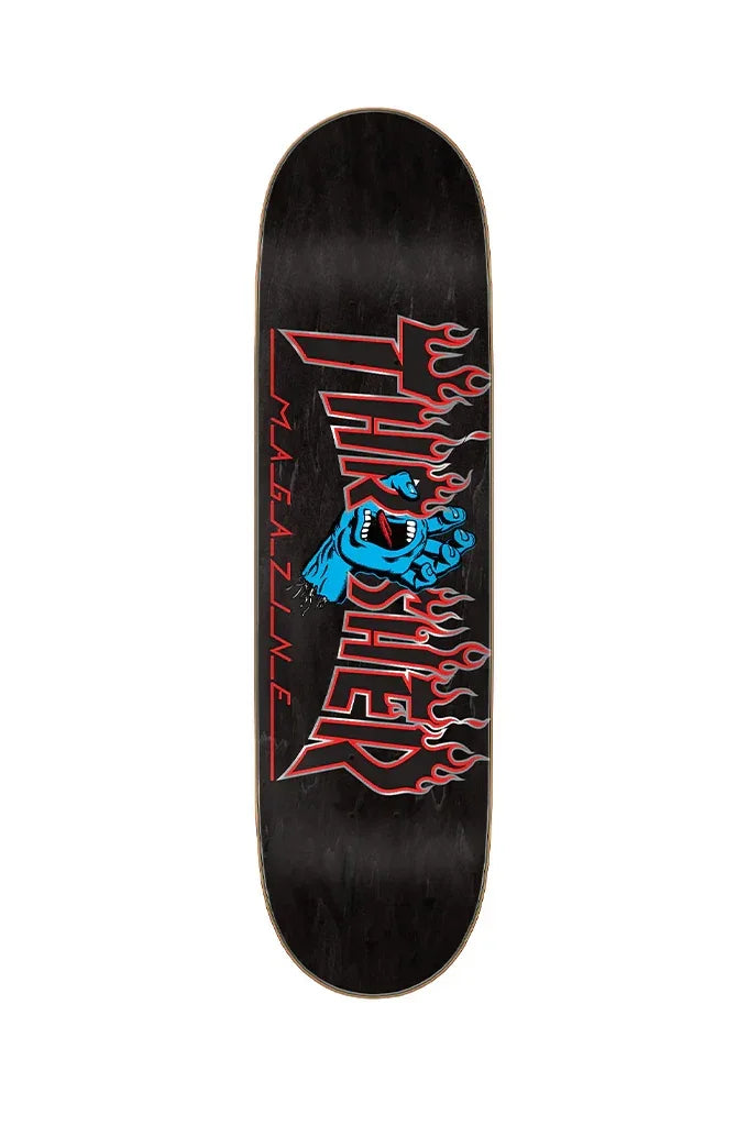 Santa Cruz Thrasher Screaming Flame Logo Deck 8 5 Mainland Skate Surf Santa Cruz Thrasher Screaming Flame Logo Deck 8 5 Mainland Skate Surf