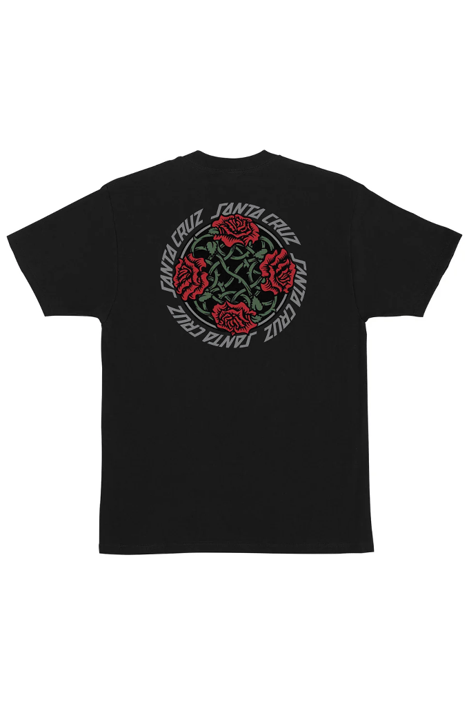 Santa Cruz Dressen Rose Solo T-Shirt Black / Medium Santa Cruz Dressen Rose Solo T-Shirt Black / Medium