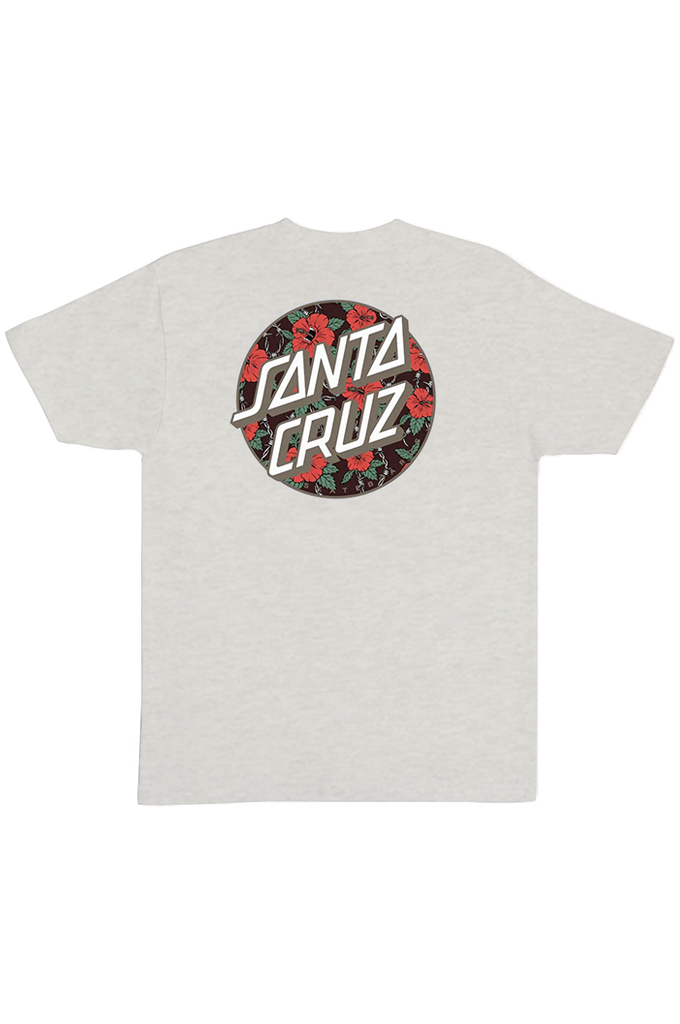 Santa Cruz Screaming Hibiscus Dot Tee