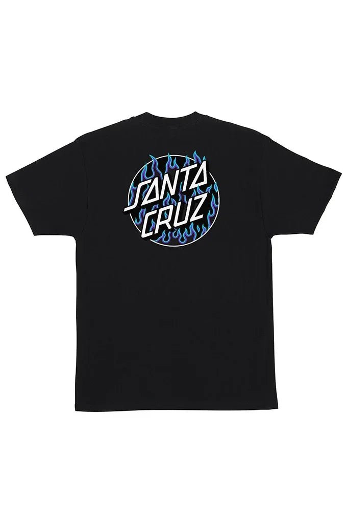Santa Cruz X Thrasher Flame Dot Tee – Mainland Skate & Surf Santa Cruz X Thrasher Flame Dot Tee – Mainland Skate & Surf