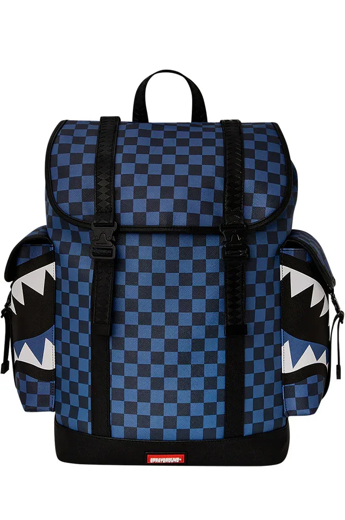 Sprayground Madagascar Checker Smash DLXSV Backpack B7681 - I-Max Fashions