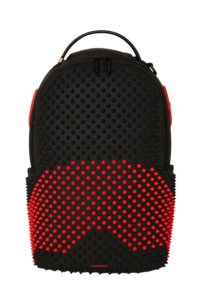 black mini backpack spikes Sprayground Punk Spike Shark Madness Shark Backpack