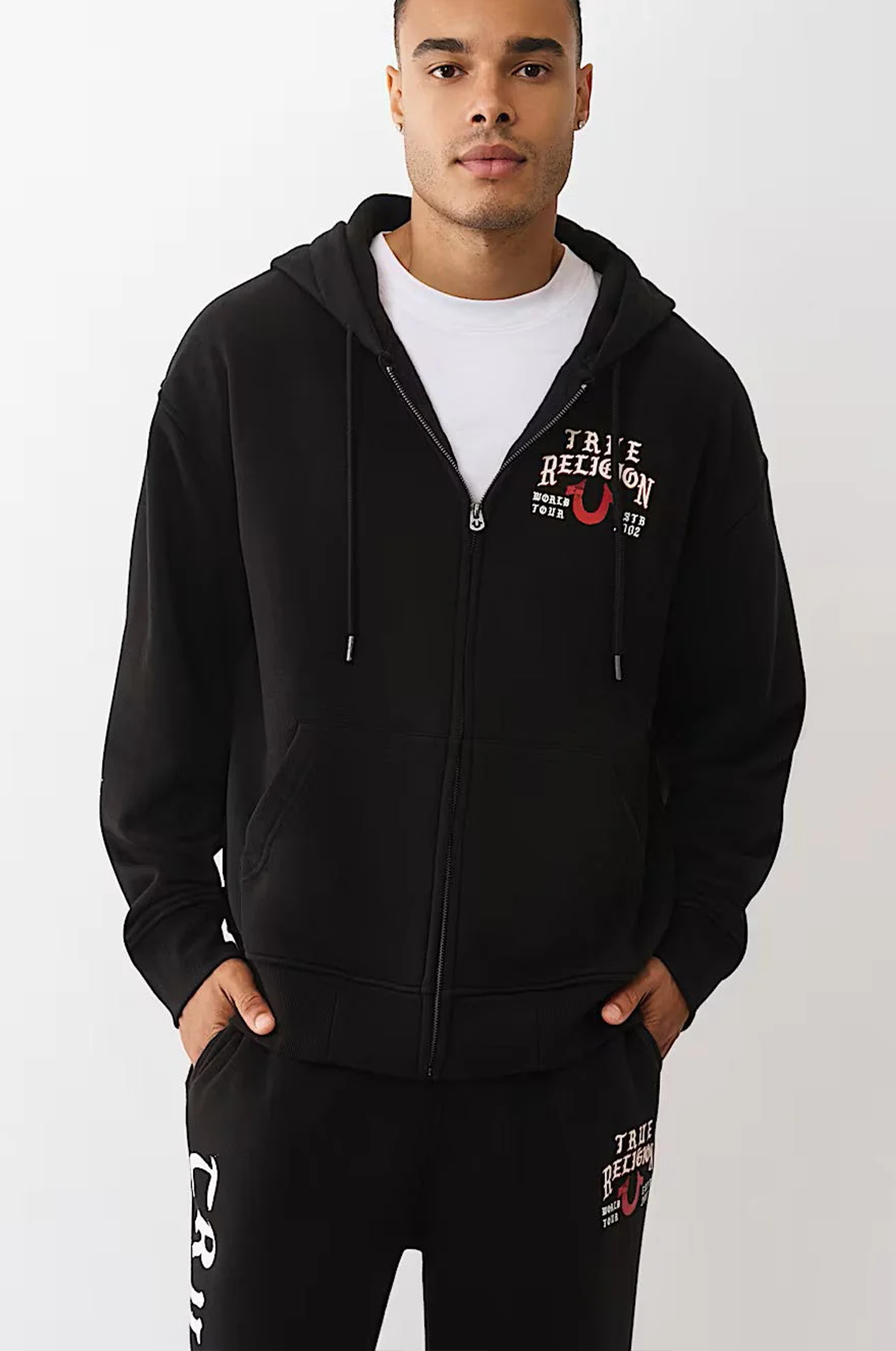 turu religionセットアップ　ブラック　drip True Religion TR Flag Zip Up Hoodie – Mainland Skate & Surf