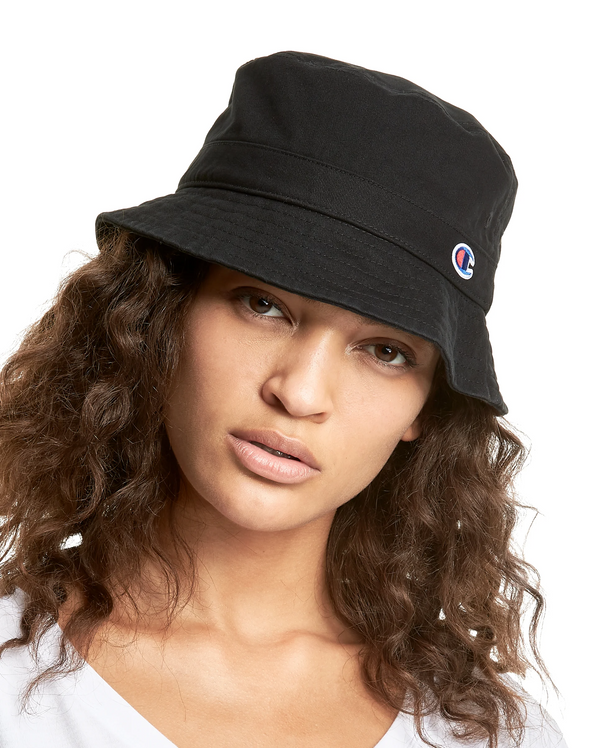 Champion Garment Washed Relaxed Bucket Hat, C-Logo