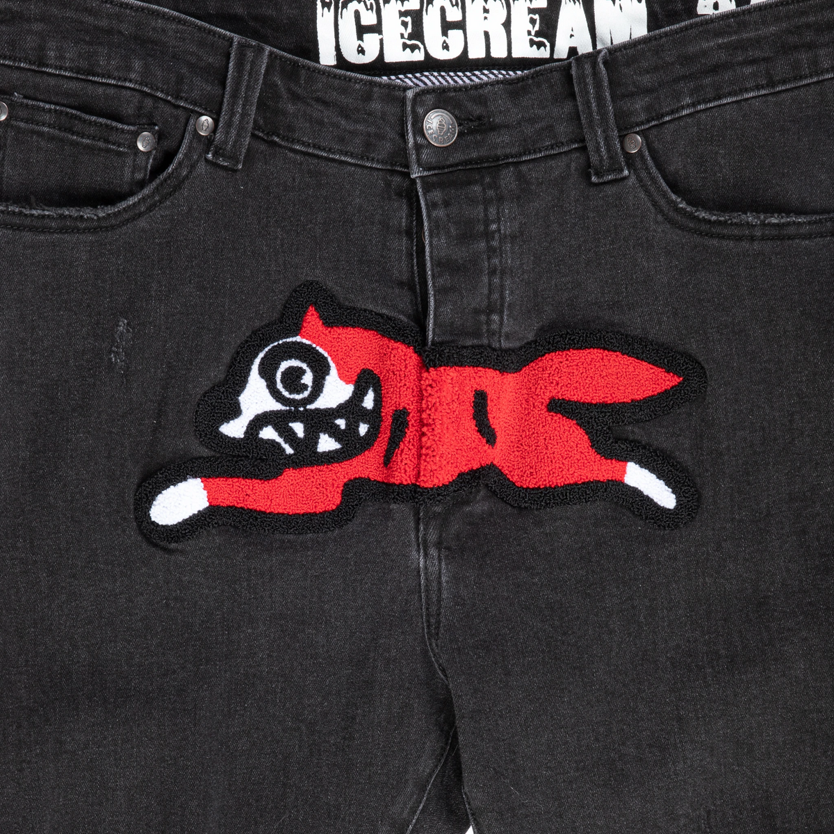 Icecream Black Running Dog Jeans– Mainland Skate & Surf