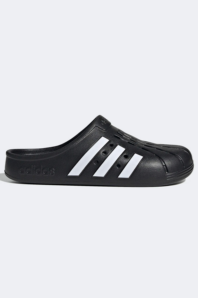 adidas Originals Black Adilette Clogs adidas Originals Black Adilette Clogs