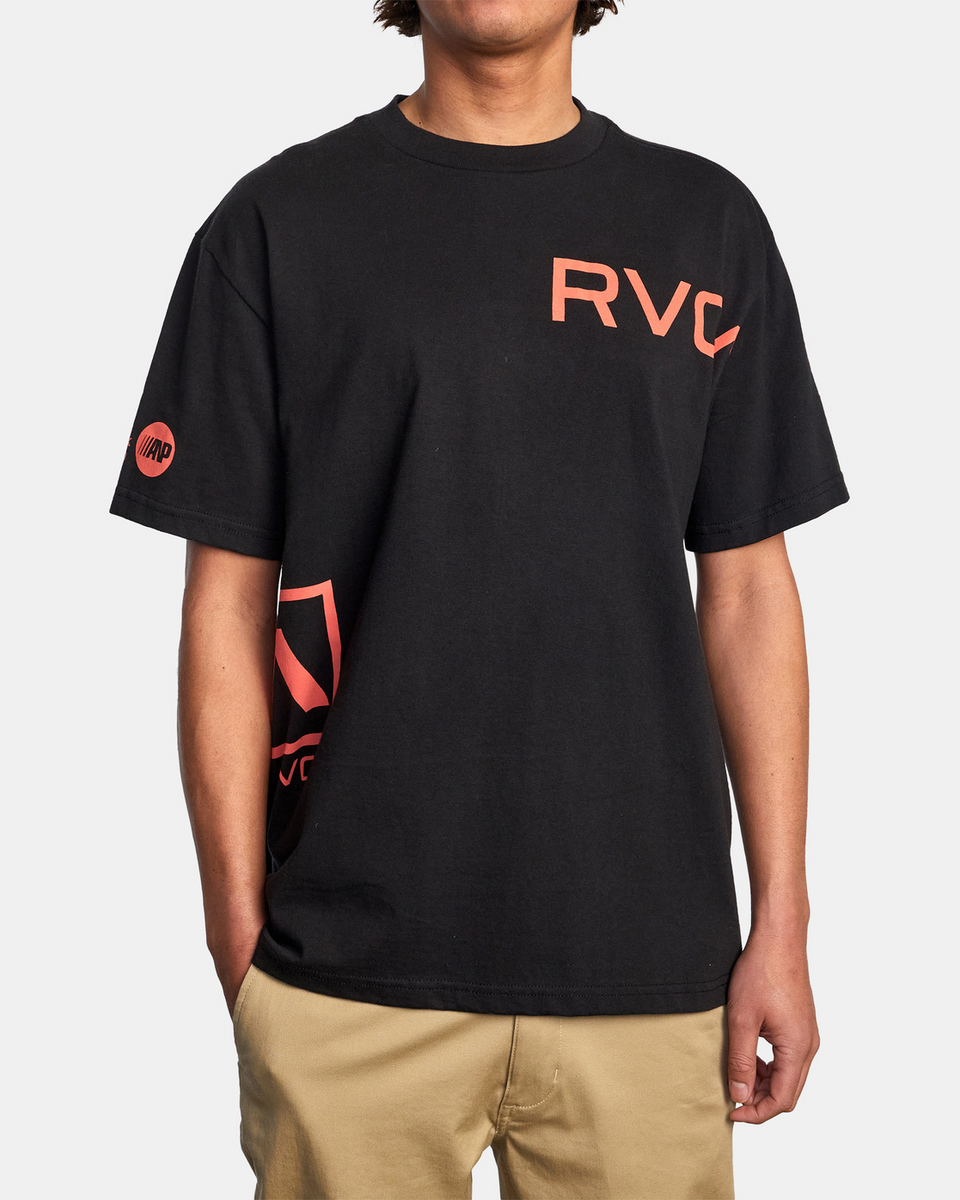 RVCA Big RVCA T-Shirt - Black / White - New