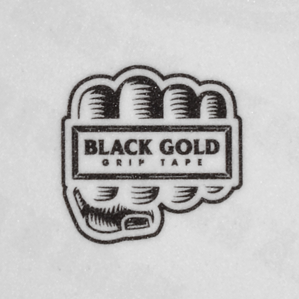 Black Gold Grip Clear 4-Finger Ring Griptape