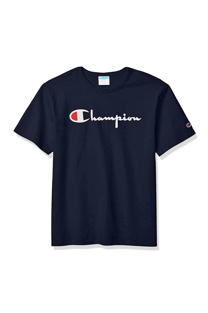 Champion Mens Heritage T Shirt Navy