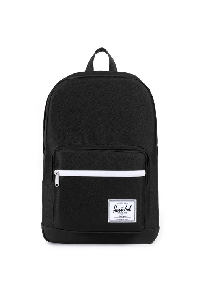Herschel pop quiz black crosshatch best sale