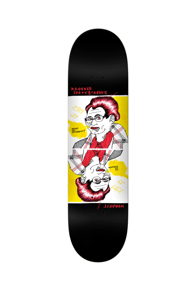 Krooked Worrest Somebody Twin Tail Slick Deck 8.3