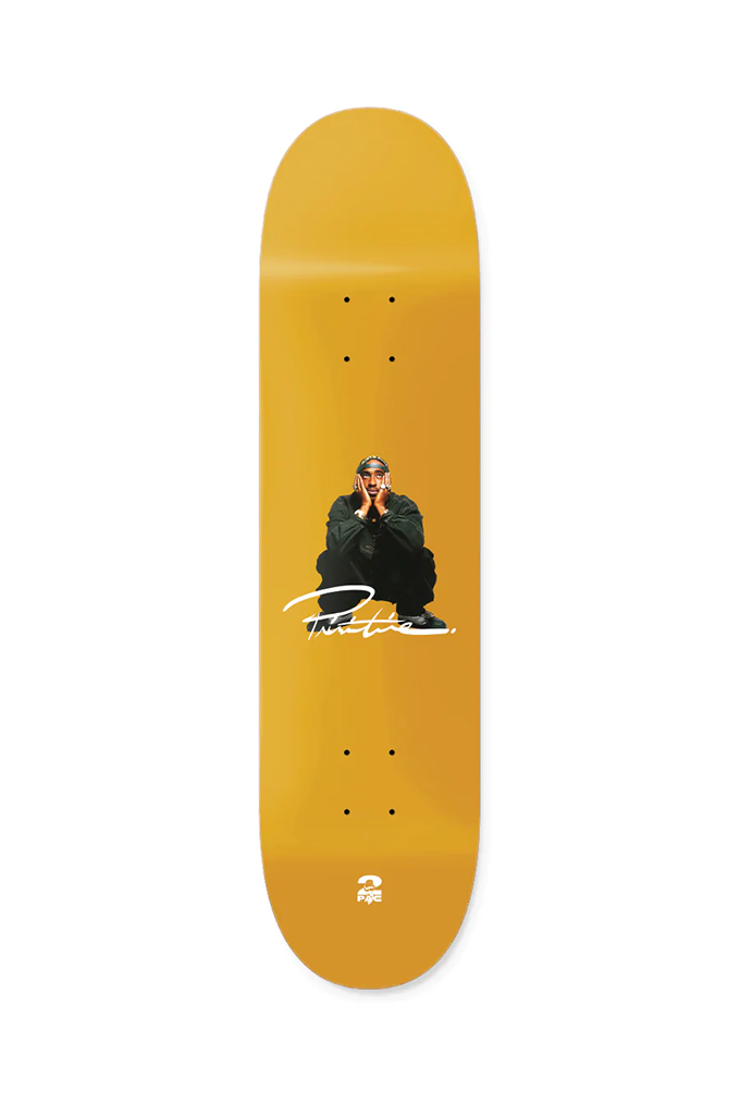 Primitive Tupac Shakur Deck Gold 8.38"