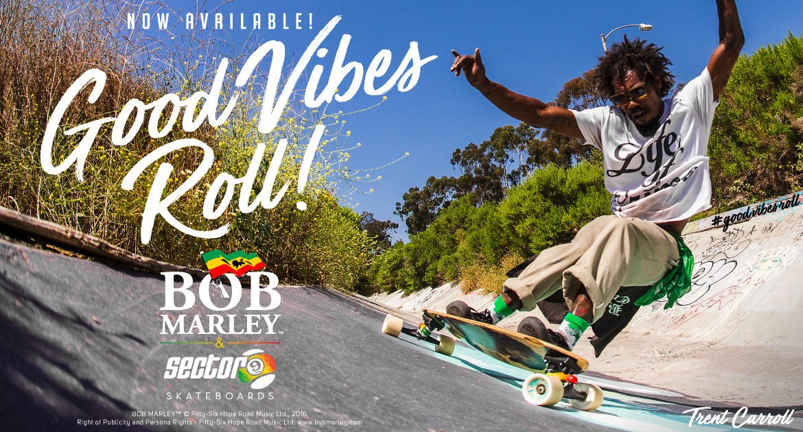 Bob Marley X Sector 9 Collection - Mainland Skate & Surf