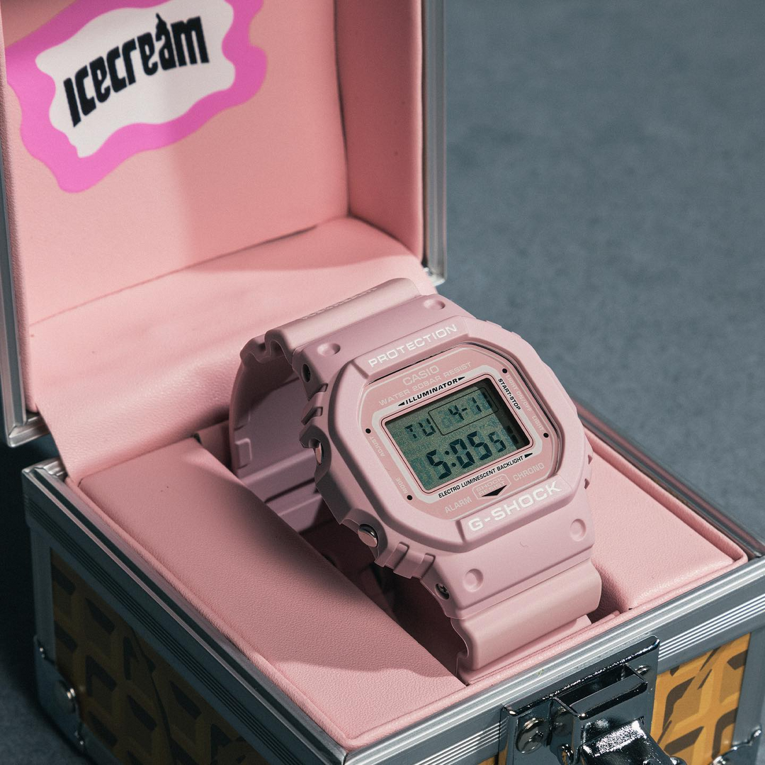 Icecream x G-Shock Limited Edition DW-5600 Watch