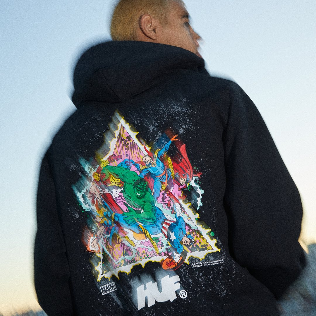 Huf top thunder hoodie