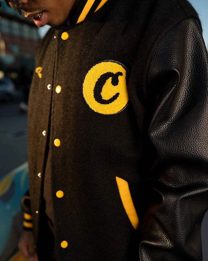 Cookies Crusaders Wool Lettermans Jacket