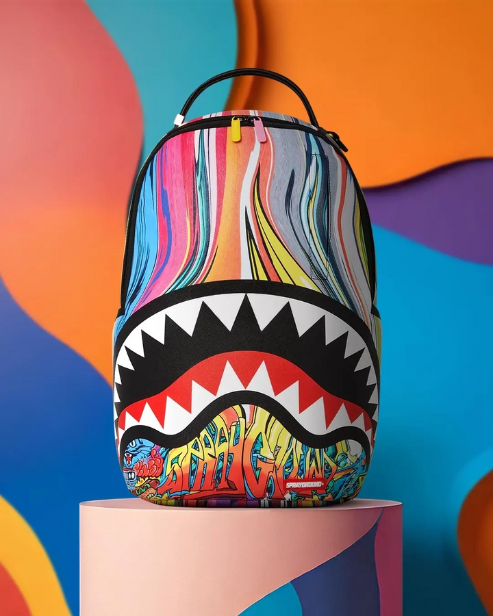 Sprayground Melt Graffiti Backpack