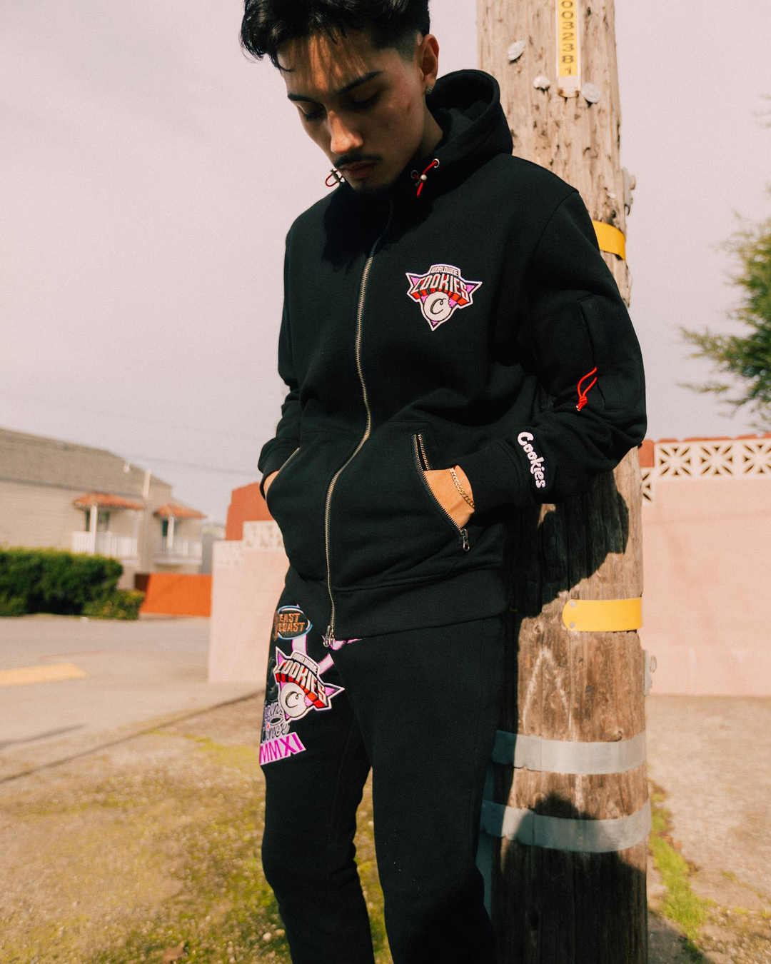 Cookies Full Clip Zip Fleece Hoodie