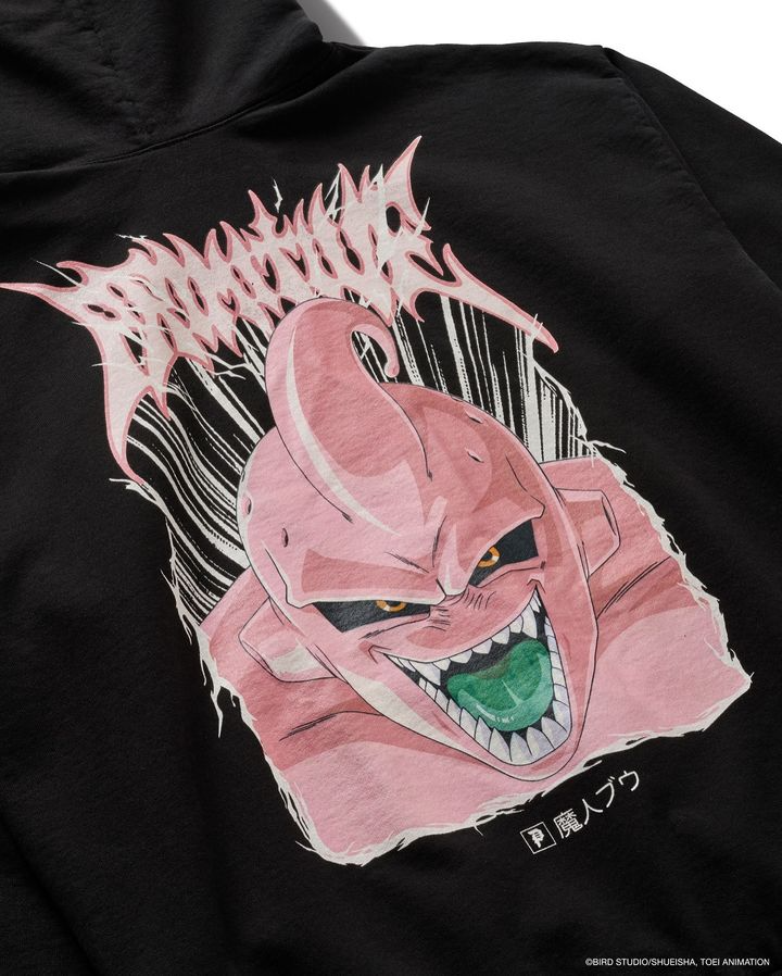 Primitive x Dragon Ball Z Super Buu Heavyweight Pullover Hoodie Mainland Skate Surf