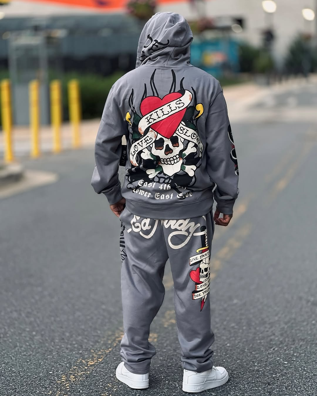 Ed Hardy LKS Skull Men's Zip Up Hoodie – Mainland Skate & Surf Ed Hardy LKS Skull Men's Zip Up Hoodie – Mainland Skate & Surf