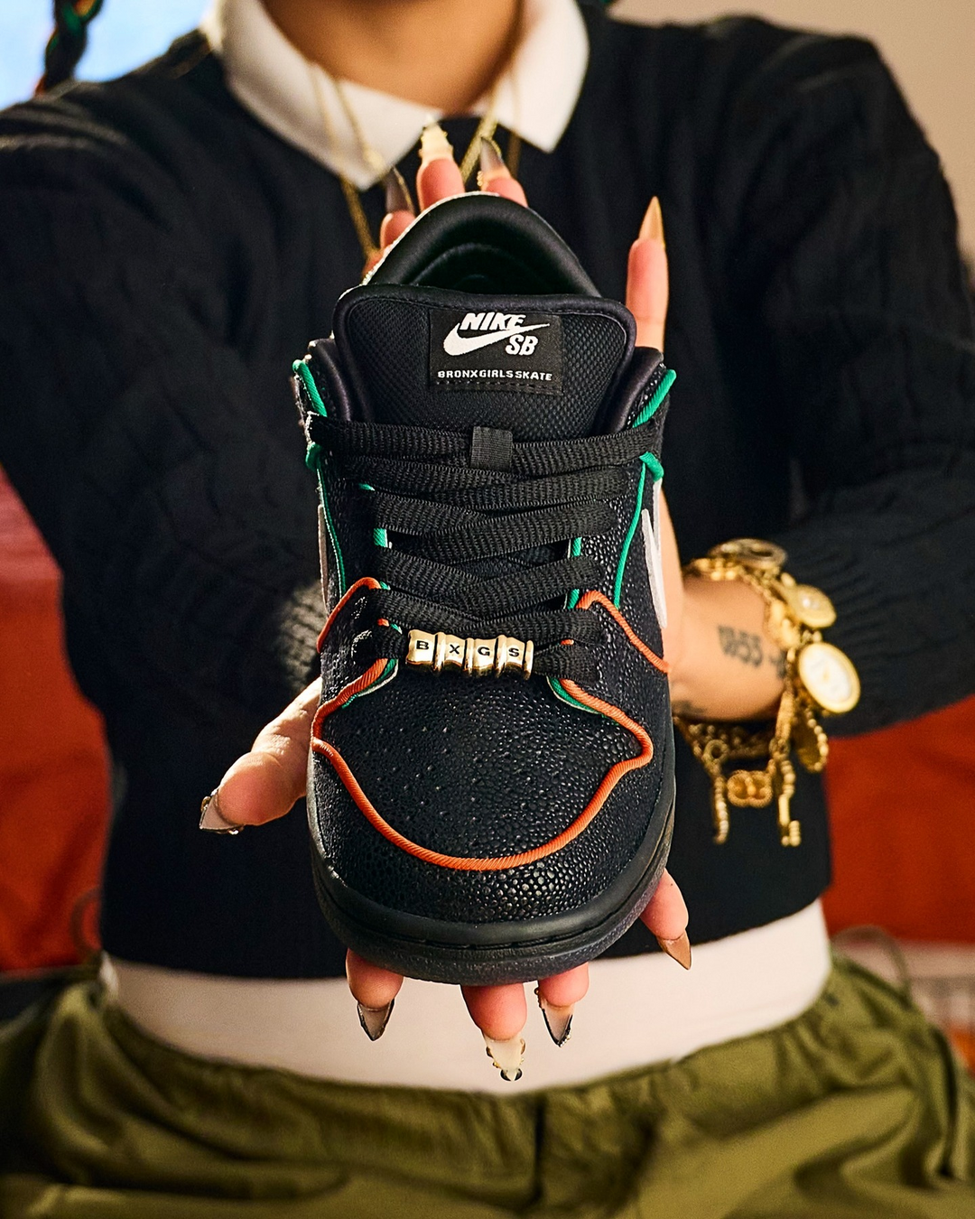 Nike SB Dunk Low Pro x 'Bronx Girls Skate' Skate Shoes