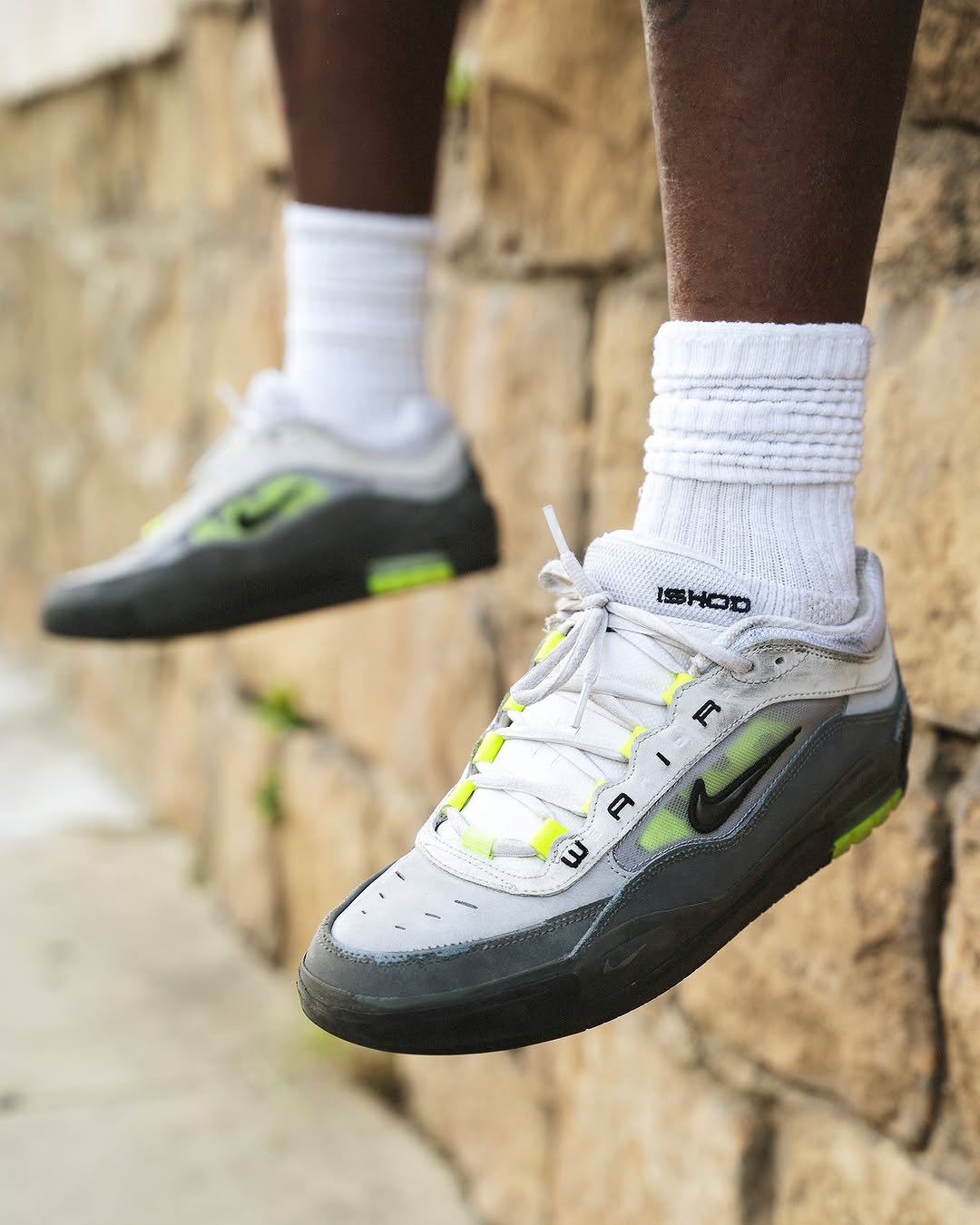 Nike Air Max Ishod 'Neon' Skate Shoes