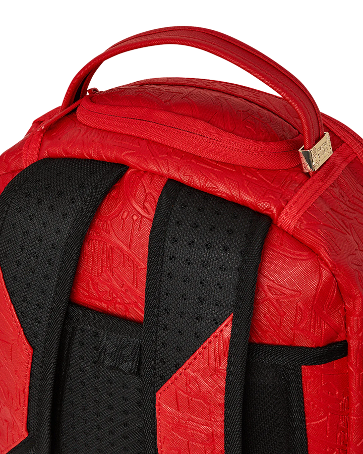 Sprayground Red Scribble DLXSV Backpack