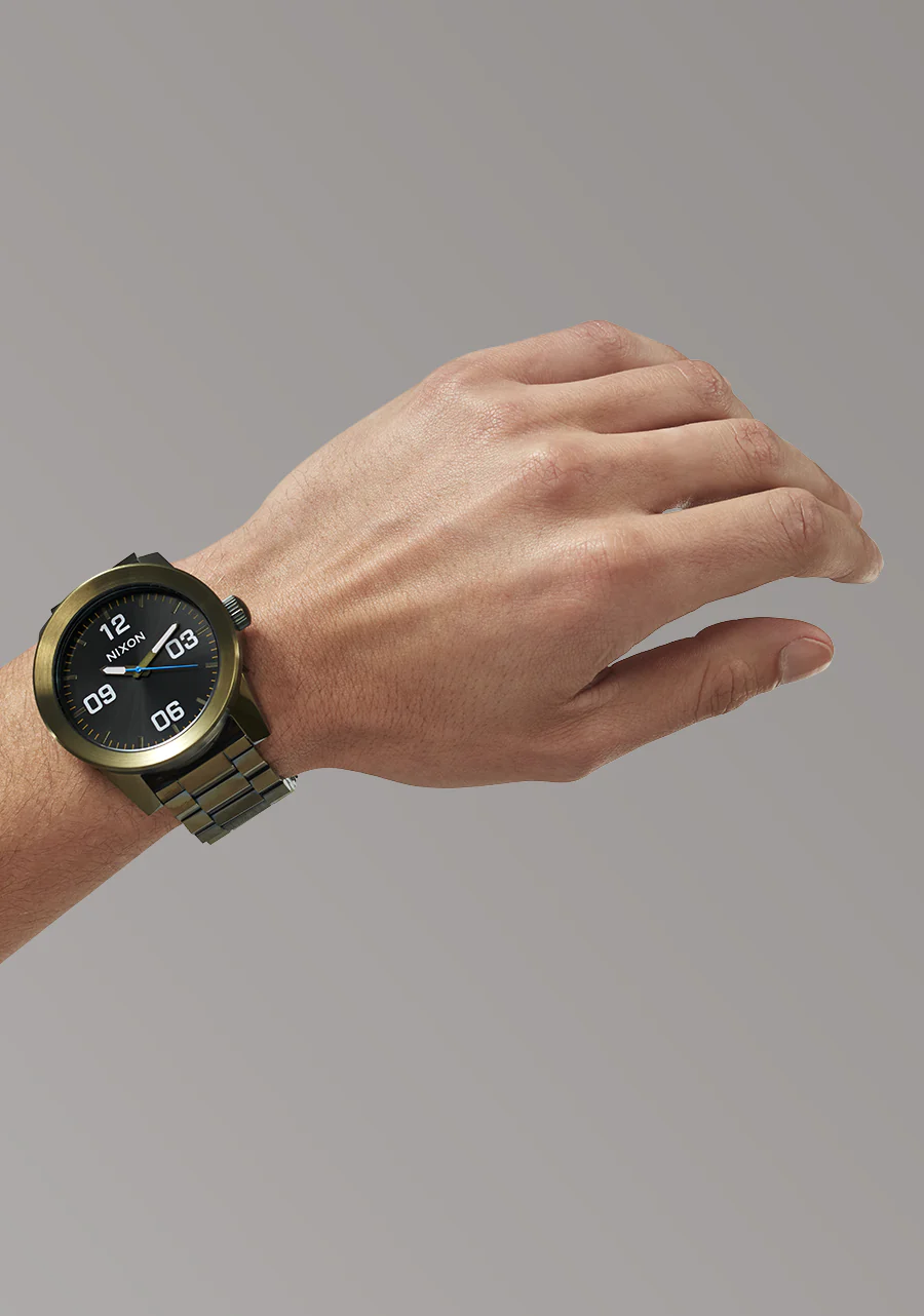 Nixon Wristwatch Corporal Nixon Watch Nixon Corporal Stainless