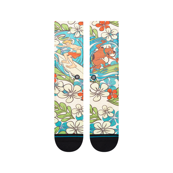 Stance X Scooby Doo Surfs Up Shaggy Crew Socks