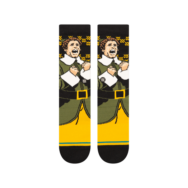 Elf X Stance Smiling's My Favorite Crew Socks