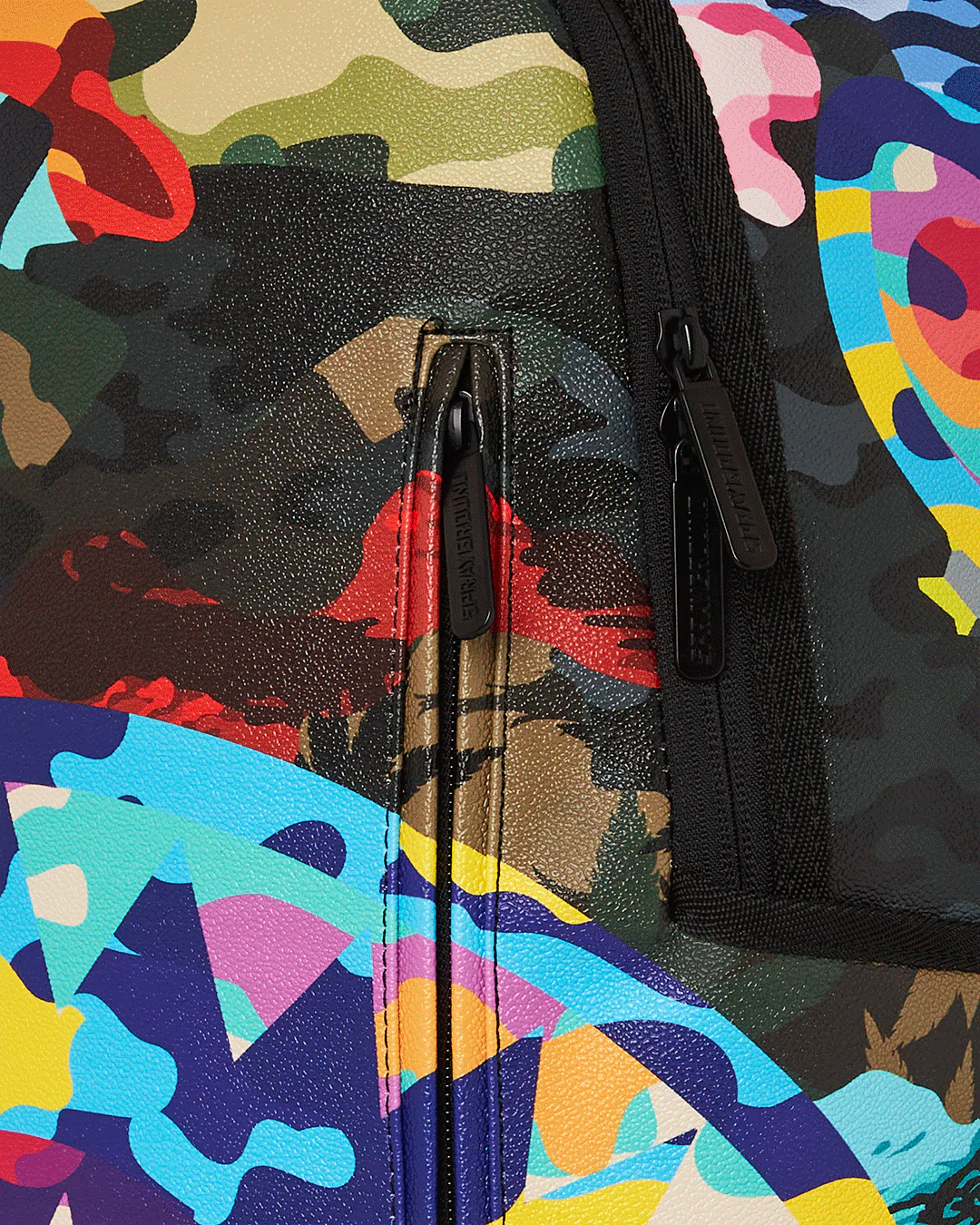 Sprayground Sliced And Diced Camo Backpack