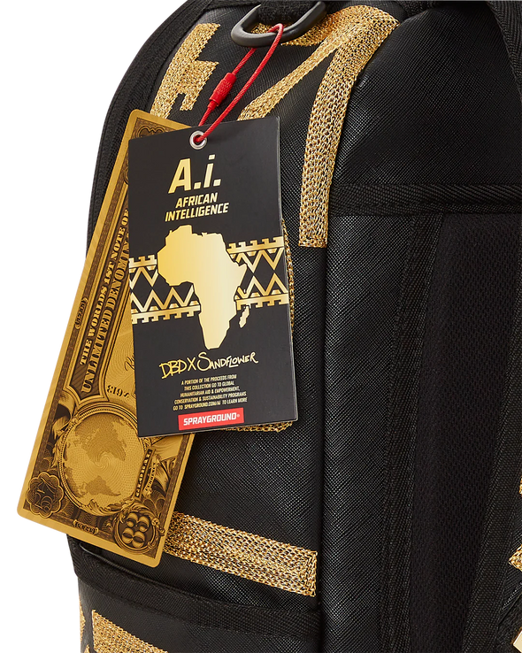 Sprayground A.I. African Intelligence Path To The Future II DLXV Backpack