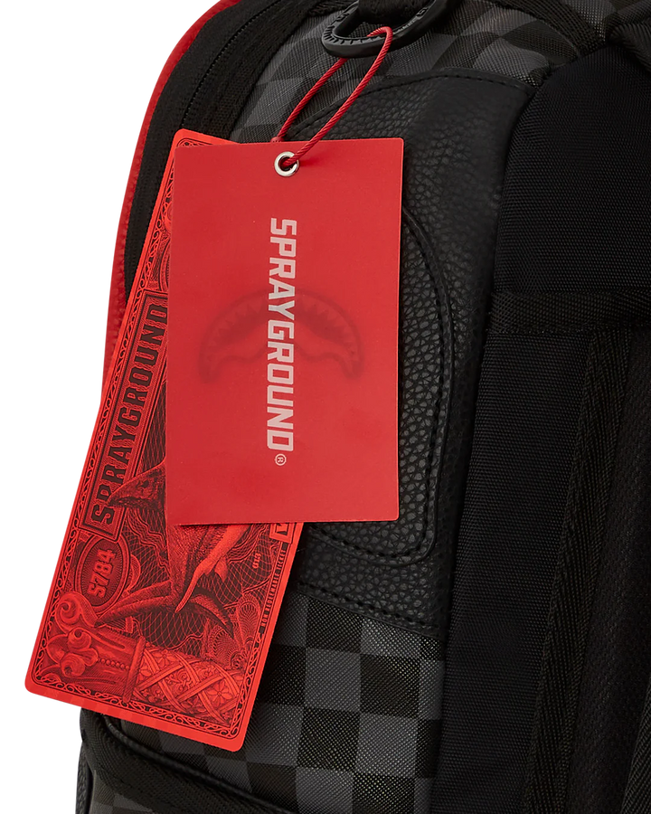 Sprayground Raceway 3 Monaco Shark Club DLXSV Backpack