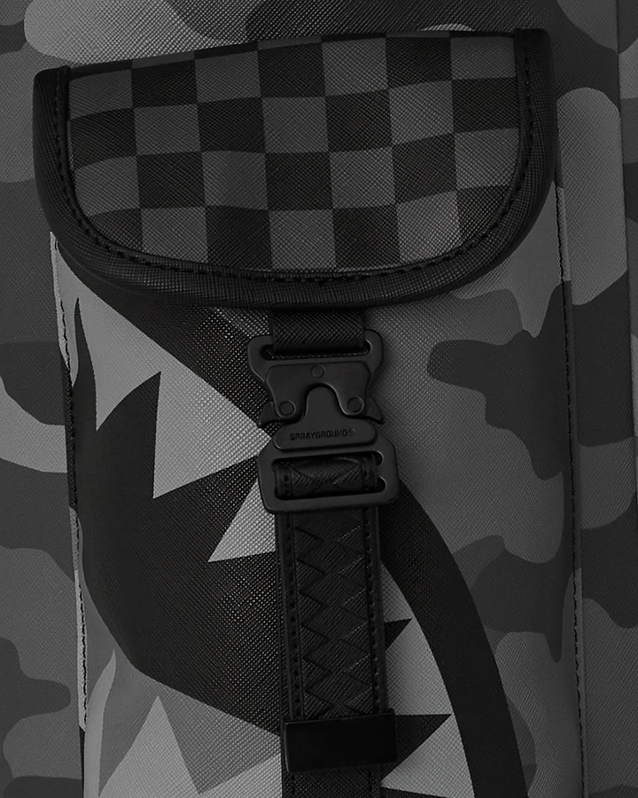 Sprayground Split Up Camo Tear Monte Carlo Backpack