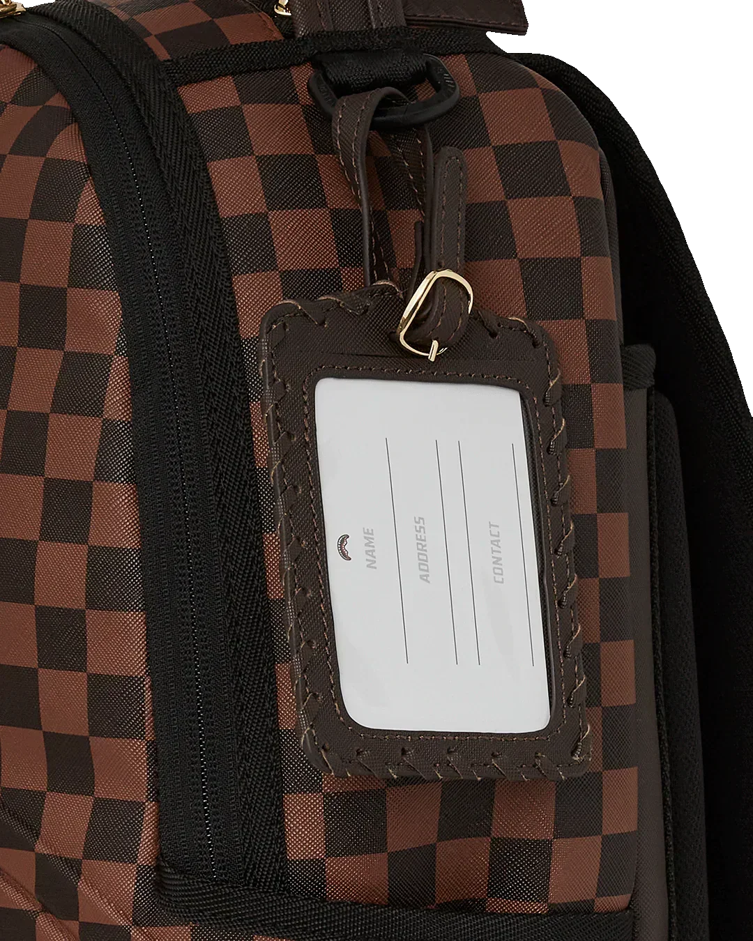 Sprayground Core Embossed Check Backpack