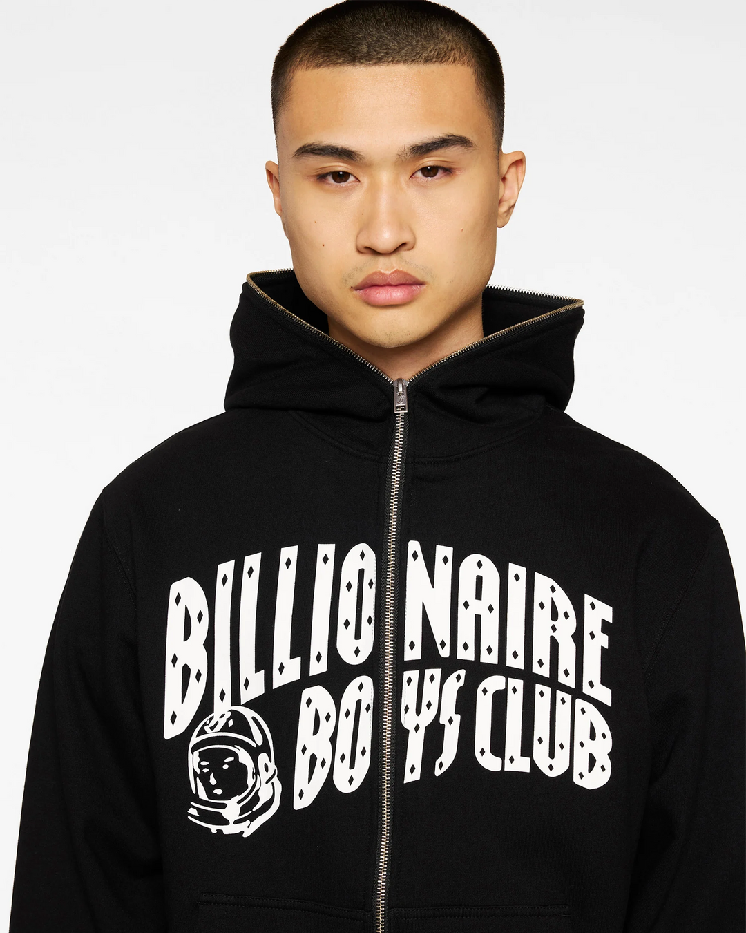 Billionaire Boys Club BB Arch Full Zip Hoodie – Mainland Billionaire Boys Club BB Arch Full Zip Hoodie – Mainland