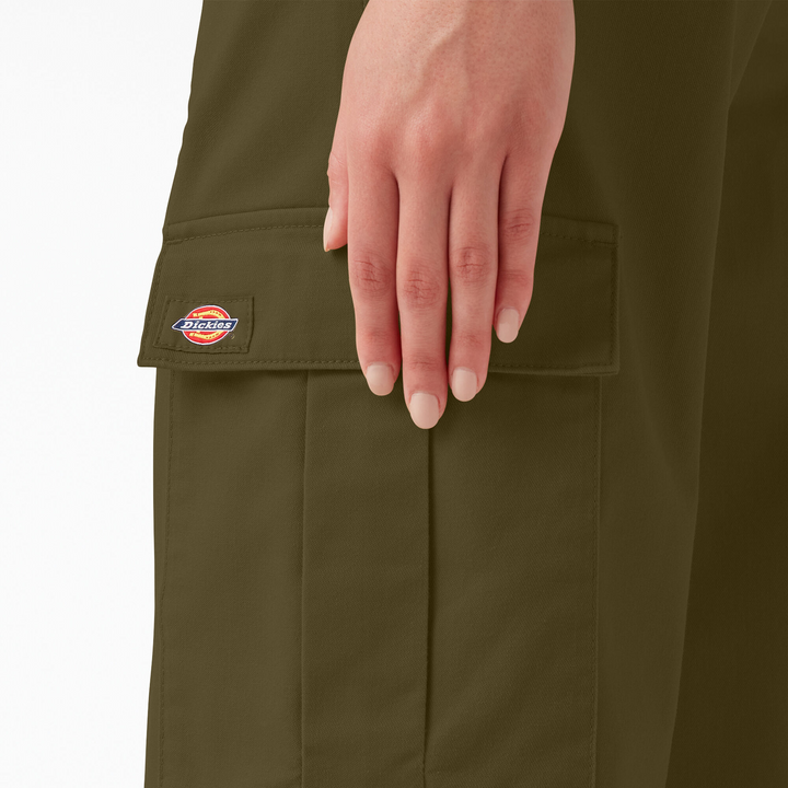 Dickies Women's Twill Crop Cargo Pants